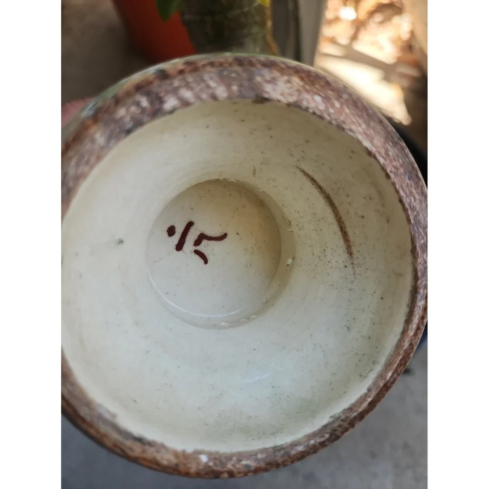 Vtg Japanese Moriage Satsuma Vase Double Handle Green Pink Floral Gold Guilt 10